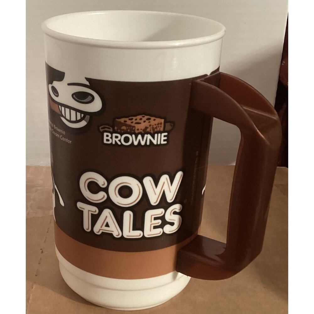 Cow Tales Brownie Plastic Mug With Handle
